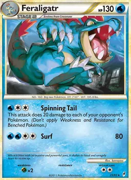 Feraligatr card photo