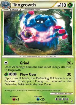 Tangrowth card photo
