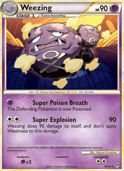 Weezing #38
