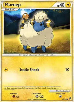 Mareep card photo