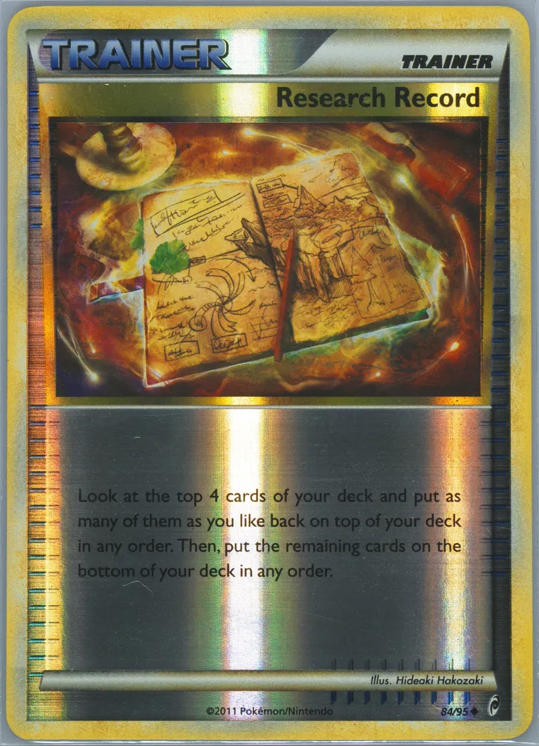 Research Record card photo