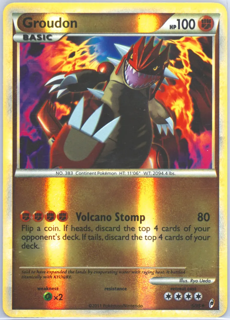Groudon card photo