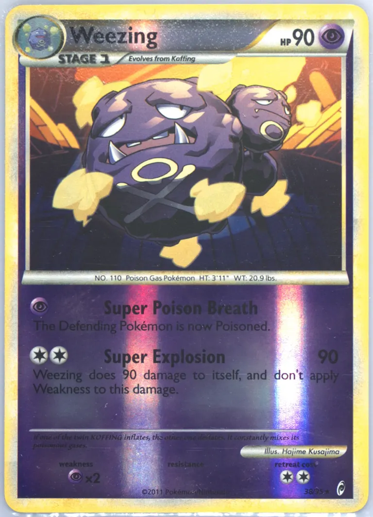 Weezing card photo