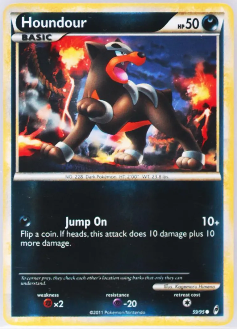 Houndour card photo