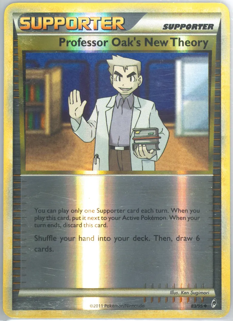 Professor Oak's New Theory card photo