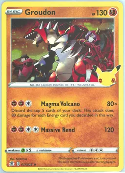 Groudon #17
