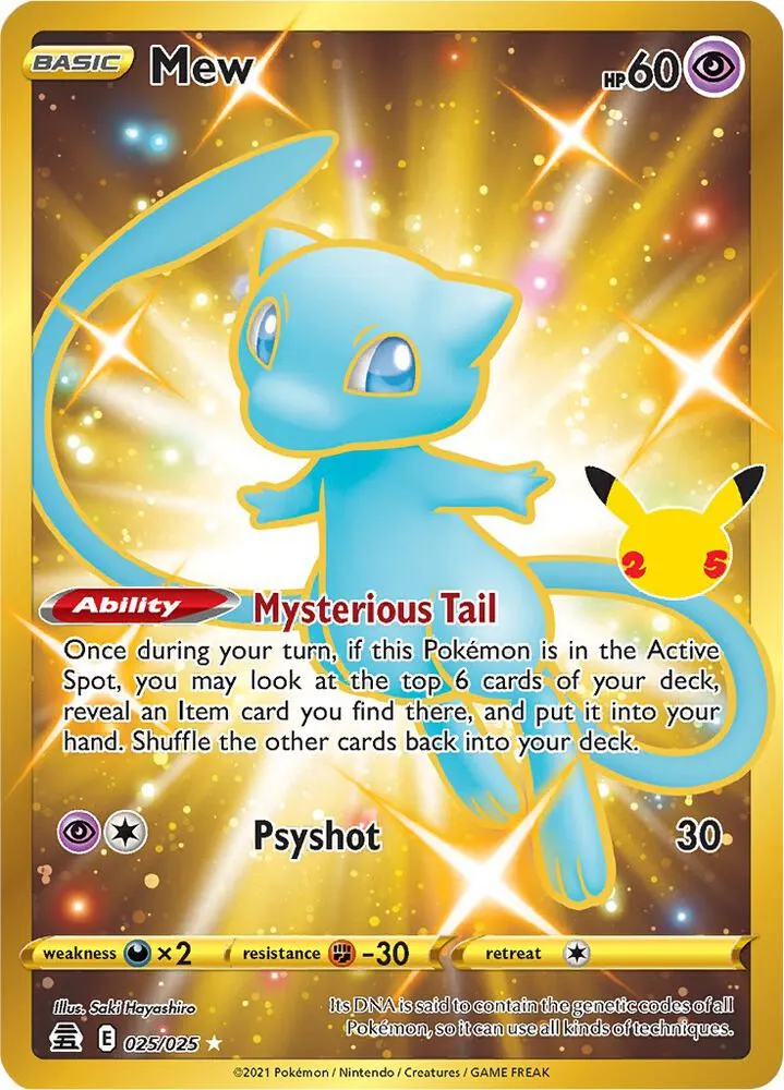 Mew card photo