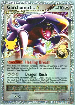 Garchomp C LV.X #CC018