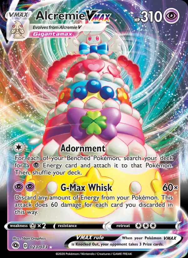 Alcremie VMAX card photo