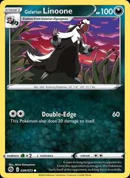 Galarian Linoone #36