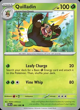 Quilladin #6