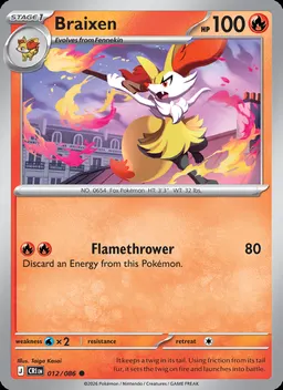 Braixen #12