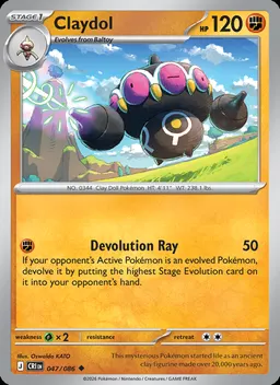 Claydol #47