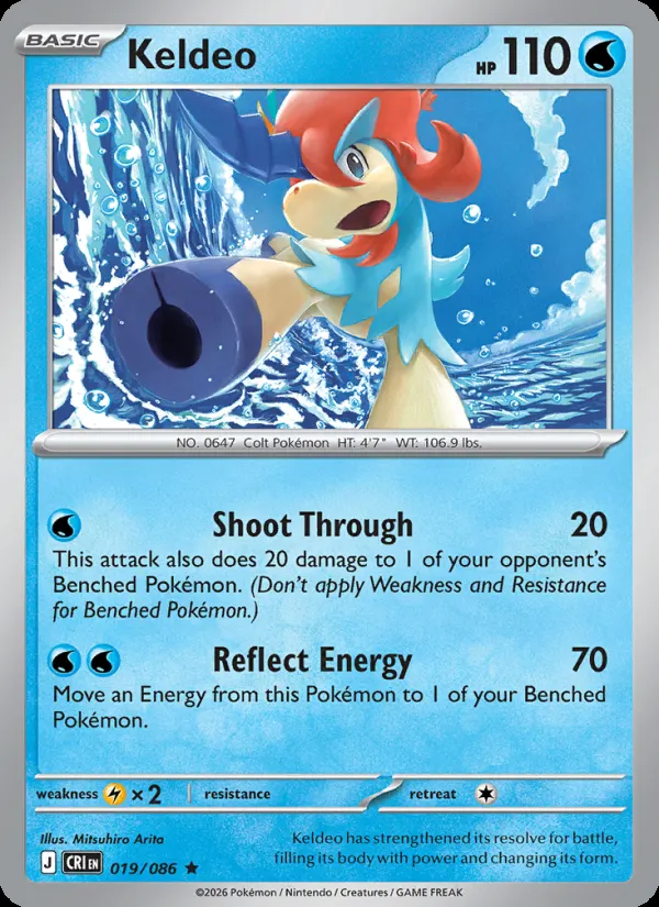 Keldeo #19, Chaos Rising