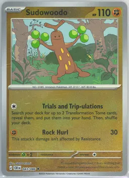 Sudowoodo #43