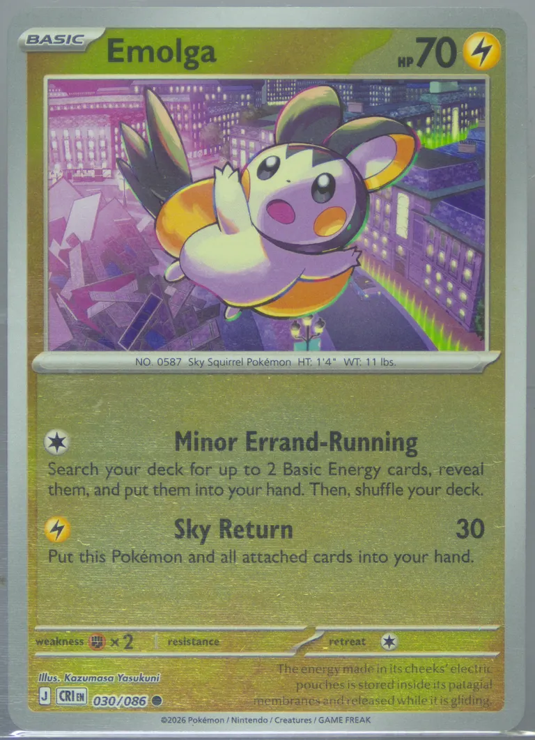 Emolga #30, Chaos Rising