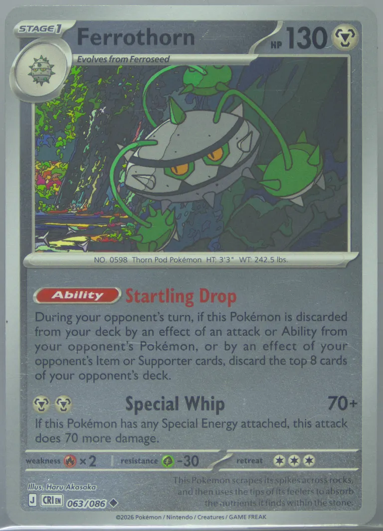Ferrothorn #63, Chaos Rising