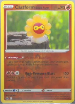 Castform Sunny Form #22