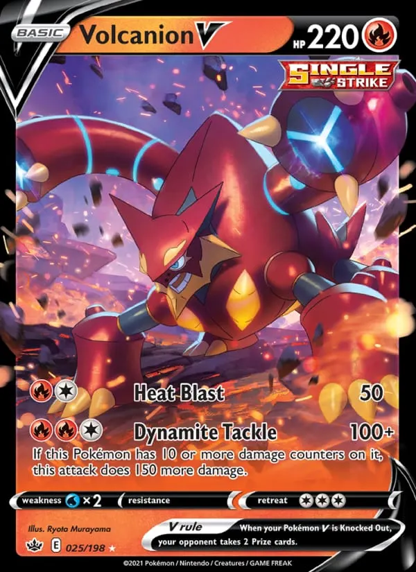 Volcanion V card photo