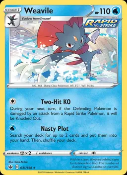 Weavile #31