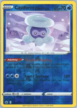 Castform Snowy Form #34