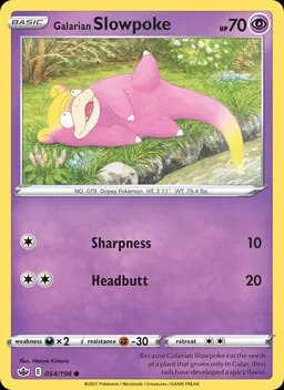 Galarian Slowpoke #54