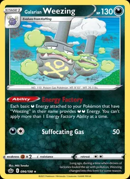 Galarian Weezing #96