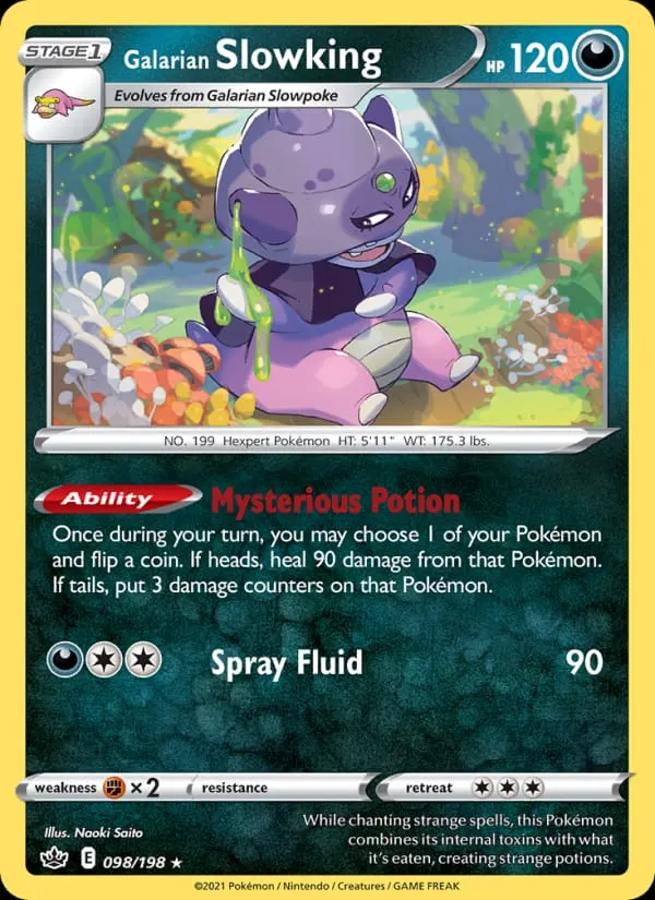 Galarian Slowking card photo