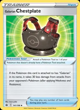 Galarian Chestplate #141
