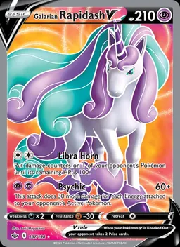 Galarian Rapidash V #167