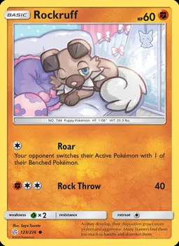 Rockruff #123