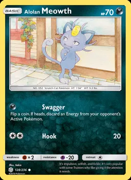 Alolan Meowth #128