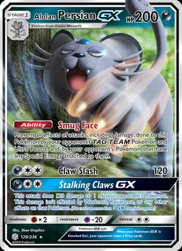 Alolan Persian GX #129