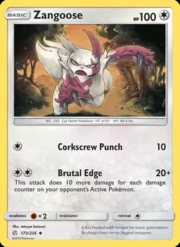 Zangoose #173