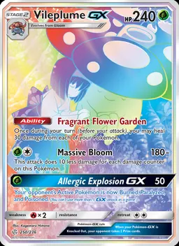 Vileplume GX #250