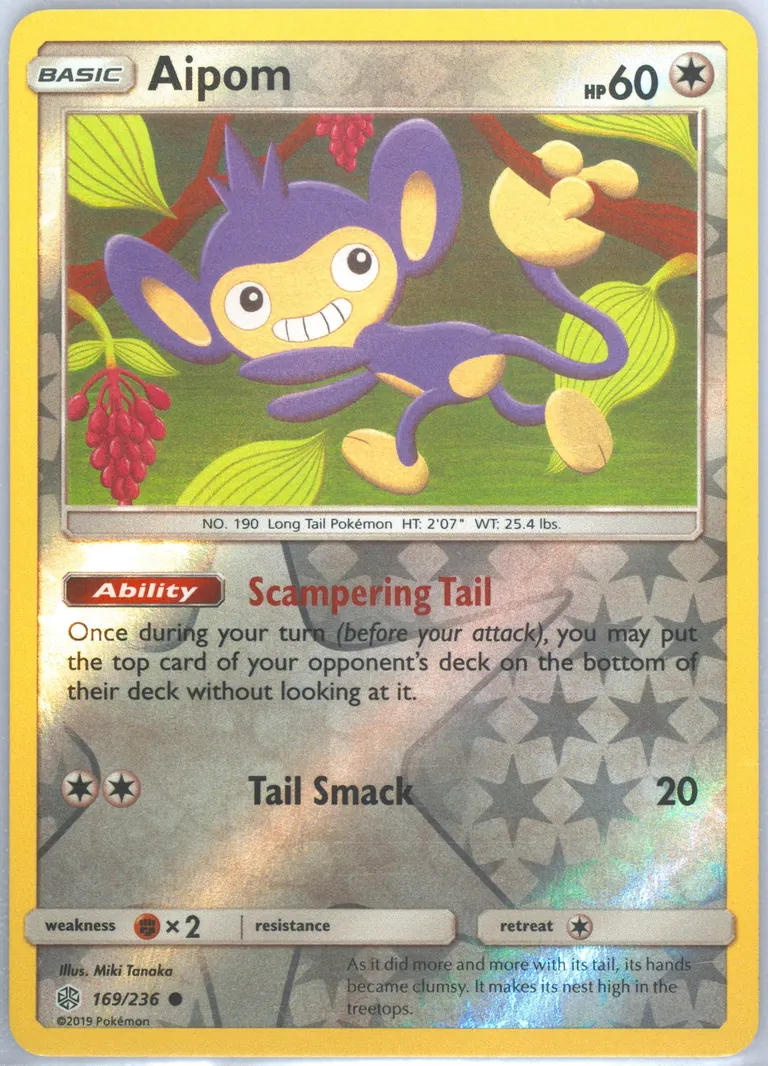 Aipom card photo