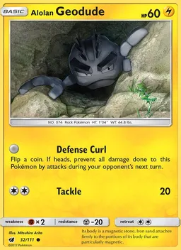 Alolan Geodude #32