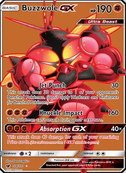 Buzzwole GX card photo