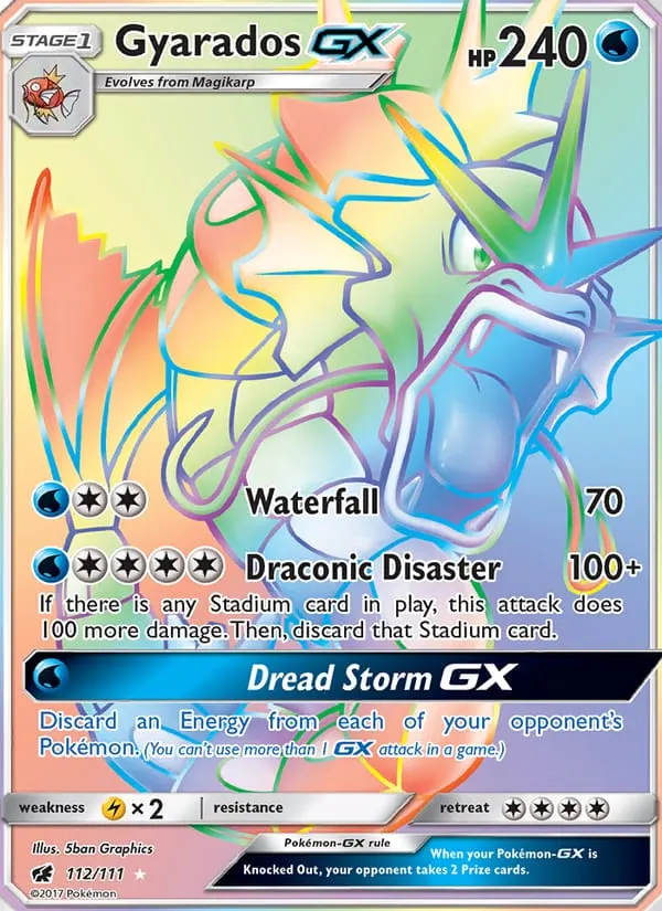 Gyarados GX card photo