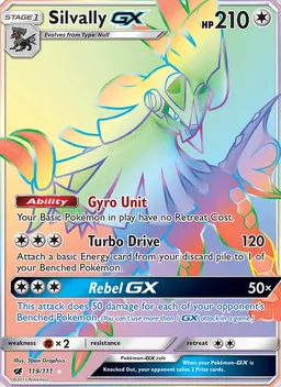 Silvally GX #119