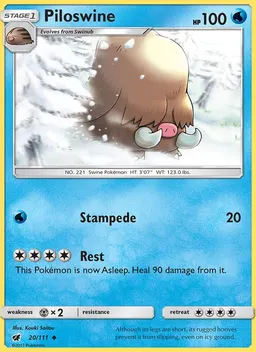 Piloswine #20