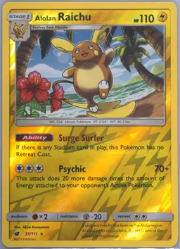 Alolan Raichu #31