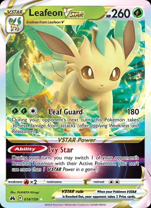 Leafeon VSTAR card photo