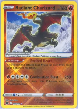 Radiant Charizard #20