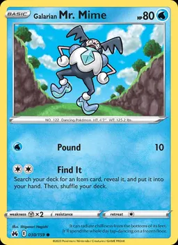 Galarian Mr. Mime #30