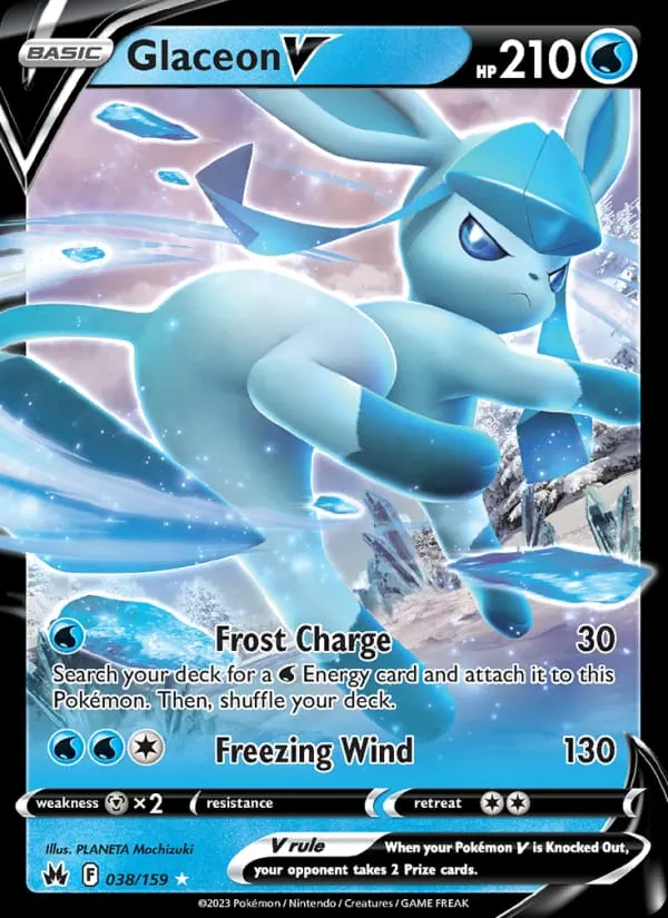 Glaceon V card photo