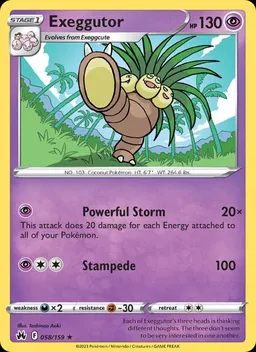 Exeggutor #58