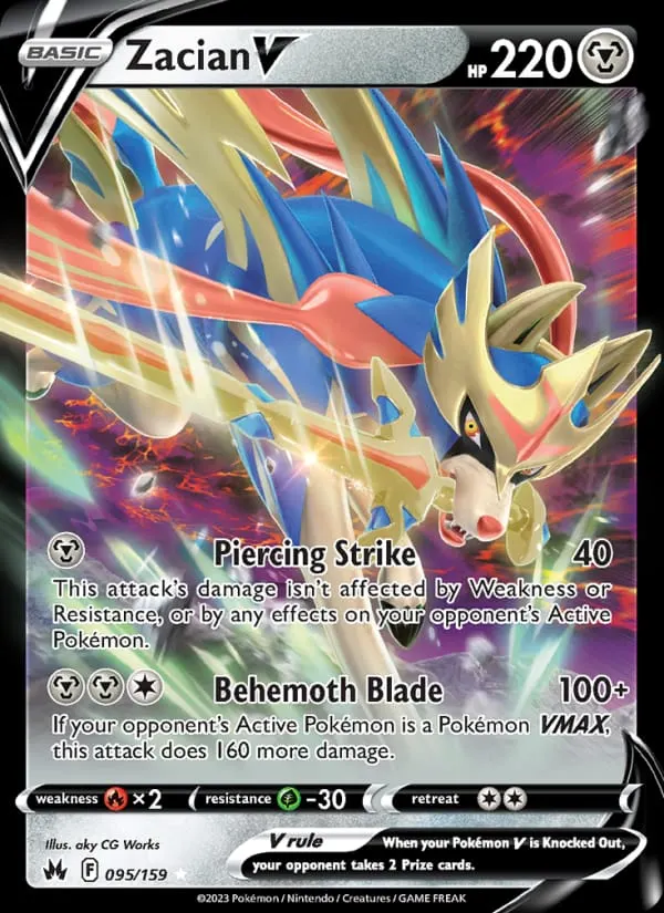 Zacian V card photo