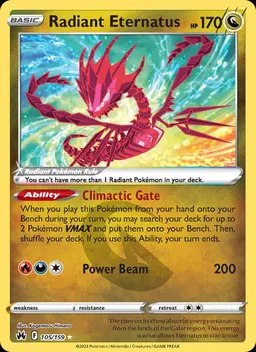 Radiant Eternatus #105