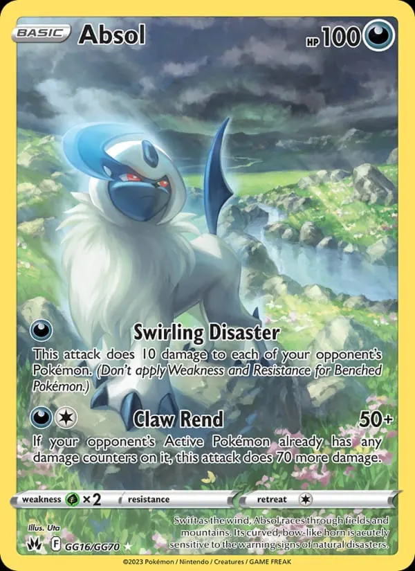 Absol card photo